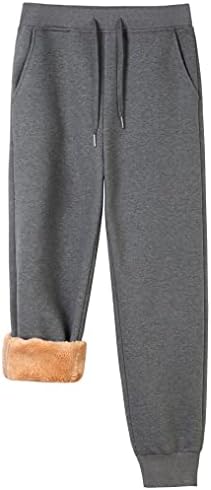 Soltrer interенски зимски топло топло Шерпа, наредени џемпери на руно, атлетски тренингот, џогер дневни панталони со џебови
