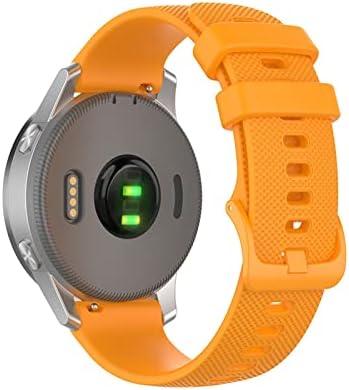 Ilazi Silicone Strap For Garmin Venu Access S40 Forerunner 645 245 VivoActive 4 VivoActive 3T 20mm 22mm Универзална нараквица за часовници за Ticwatch WatchBands
