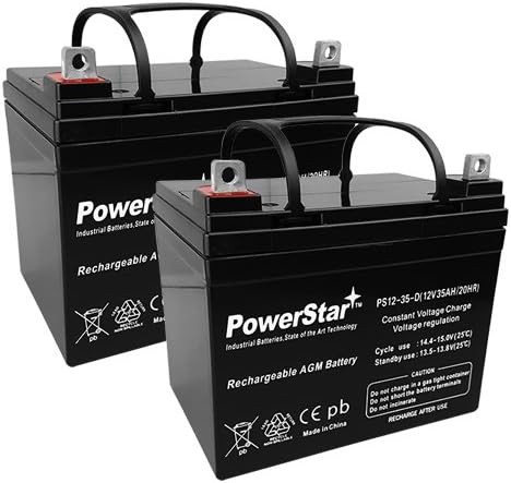 Powerstar® (Група U1 Длабока Батерија - 12v 35ah-2 Пакет