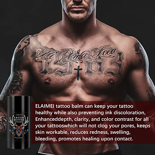Балсам за тетоважи &засилувач; Крем За Нега-Ги Подобрува Боите На Тетоважите-Промовира Заздравување Направено Со Природни Состојки-Без