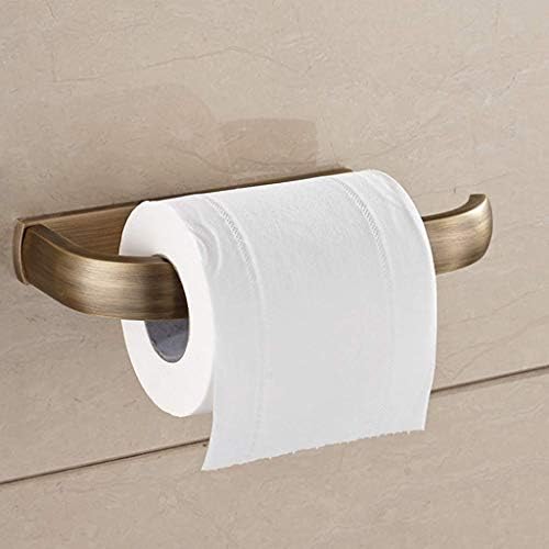 Држач за салфетка WSZJJ - држач за хартија за хартија -месинг материјал за тоалети ролни за хартија за пешкири за прстенести