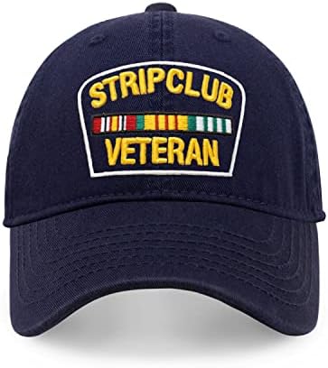 Ветеран на стриптиз клуб, тато капа пред криви визир, памучна топка капа Бејзбол капа PC101