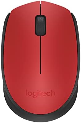 Logitech Безжичен глушец M171 Red-K