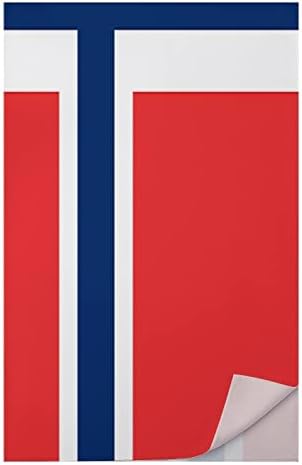 Знаме на Норвешка Брзи суви крпи за миење садови високо апсорбирани крпи на лицето за лице за рачни крпи за бања бања хотел