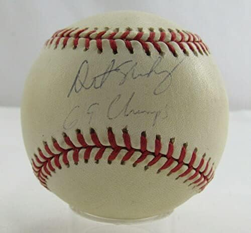 Арт Шамски потпиша автоматски автограм бејзбол Б100 - автограмирана МЛБ уметност