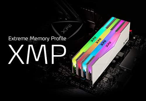 XPG DDR4 D50 RGB 16gb 3200MHz PC4-25600 U-DIMM 288-Пинови Десктоп Меморија CL16 Комплет Бело