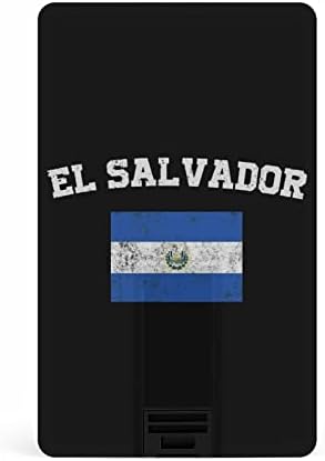 Ел Салвадор Знаме КРЕДИТНА Картичка USB Флеш Персоналните Меморија Стап Клуч За Складирање Диск 32G