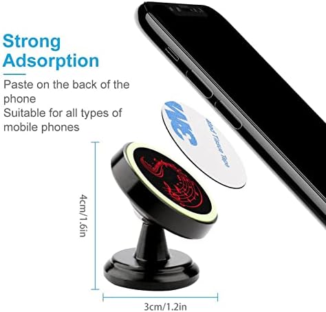 Музички Ноти Магнетни Телефонски Држач Прилагодлив Магнет Мобилен Телефон Монтирање За Автомобил Биро