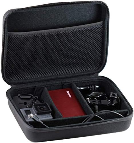 Navitech 8 во 1 Акционен додаток за комбо комплети со сива кутија - компатибилен со АКСО V50 X Комплети за нуркање Акција Акција камера