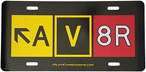 Av8r Такси Пат Знак Алуминиум Декоративни Регистарска Табличка. Воздухопловен Пилот Подарок!