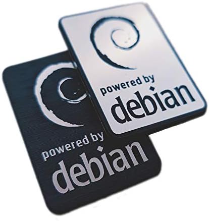 Сет на налепници Debian Linux - 35 mm x 25 mm