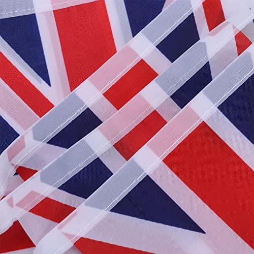 Велика Британија Британско знаме Банер Стринг Обединетото Кралство Стринг знаме Велика Британија Стринг Бинтинг Гарланд Пенант