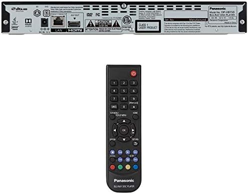 Panasonic 4k Blu Ray Плеер, Ултра HD Премиум Видео Репродукција и Hi-Res Audio-DP-UB150-K
