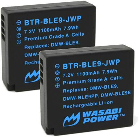 Батеријата Wasabi Power за Panasonic DMW-Ble9 и DMW-BLG10