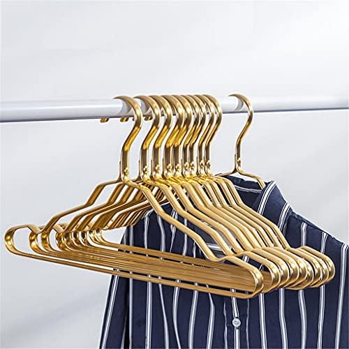 IRDFWH трајни метални облека закачалки за гардероба за складирање решетката домашна палто панталони за сушење анти-лизгачки закачалки за облека