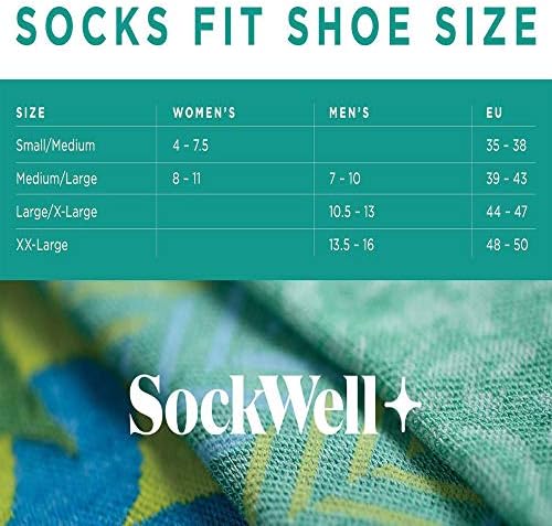 Cockwell Women'sенски издигнат четвртина умерена компресија чорап