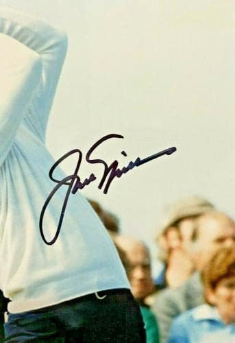 Златна мечка Jackек Никлаус потпиша 8х12 фото фанатици Холограм - Автограмирани фотографии за голф