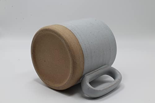 Керамичка кригла со stoneware со ергономска рачка, 385 ml/13 мл, дното против лизгање, безбедна микробранова и машина за миење садови,