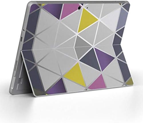 Декларална покривка на igsticker за Microsoft Surface Go/Go 2 Ultra Thin Protective Tode Skins Skins 000461 Bubble Rainbow