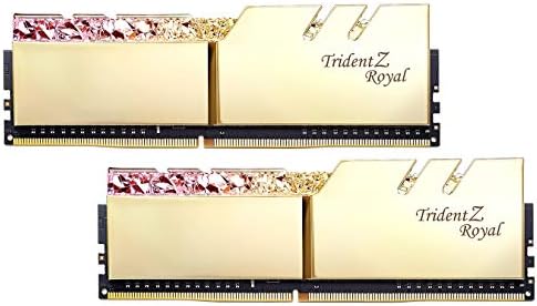 G.Skill 32 GB DDR4 Trident Z Royal Gold 3600MHz PC4-28800 CL19 1.35V комплет за двоен канал