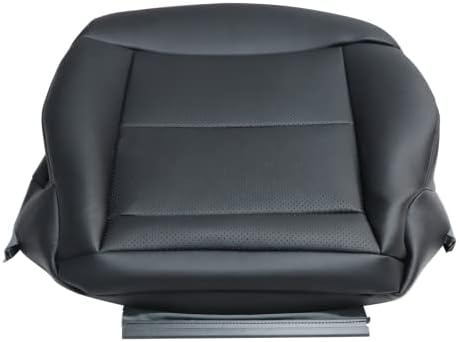 FZJDSD црна возачка страна на долниот дел од коженото седиште на кожени седишта компатибилно со Mercedes Benz E350 E550 2011 2011
