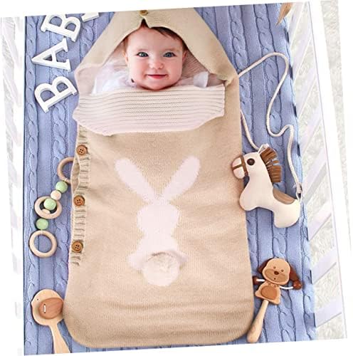 Toyvian Бебе плетена вреќа за спиење, буни шетач, облечена во вреќа за спиење, дете, за спиење, вреќа за спиење
