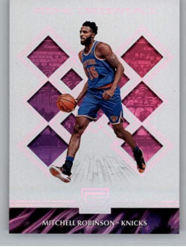 2018-19 Панини статус на дебитантски акредитиви 33 Мичел Робинсон Newујорк Никс НБА кошаркарска трговска картичка