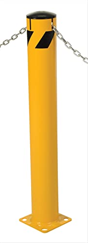 Вестил Бол-ЈК-36-4,5 челична цевка болард со слотови, 36 x 4,5, жолта