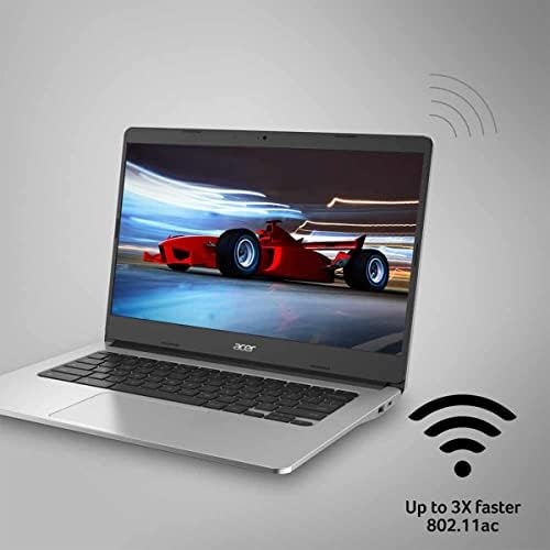 Acer Chromebook 314 | MediaTek MT8183C Octa-Core Процесор | 14 HD Дисплеј | Мали-G72 MP3 Графика | 4GB LPDDR4X | 32GB eMMC |