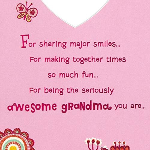 Белешка картичка за Денот на мајката за баба од деца
