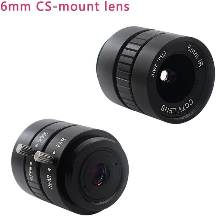 [Додатоци за OEM] Модул на камера 12.3 Мегапиксели IMX477 Сензор за прилагодлив фокус 6mm CS 16mm C-монтажа леќи за Raspberry PI 4B/3B+ [Замена]
