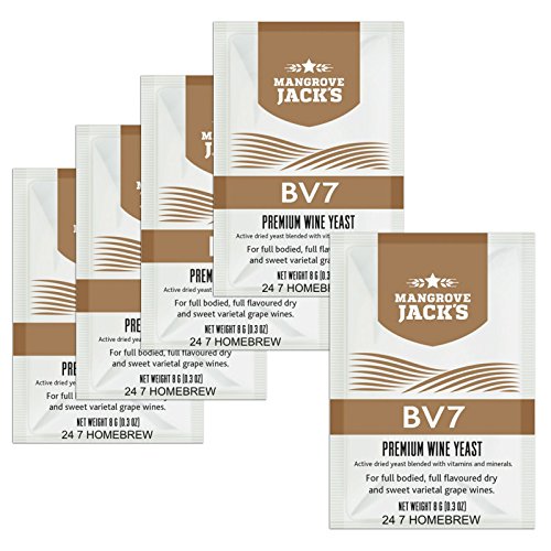 5x приклучоци од мангров - BV7 8G третира 23L суви и слатки бели вина