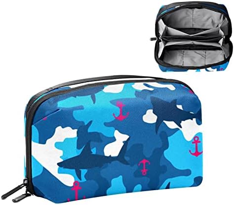 Камо Зелена Воена Торба За Шминка Патент Торбичка Патување Козметички Организатор За Жени И Девојки