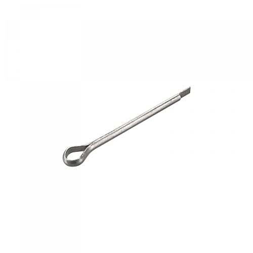 Uxcell Split Cotter Pin, 1,5 mm x 16 mm Прицврстувач за клип од не'рѓосувачки челик што се вклопува за автомобилска, механика, сребрен