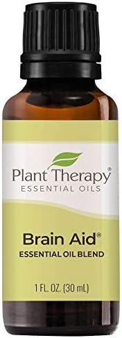 Растителна терапија мозочна помош Есенцијална масло мешавина за фокус и внимание чиста, неразредена, природна ароматерапија, терапевтска