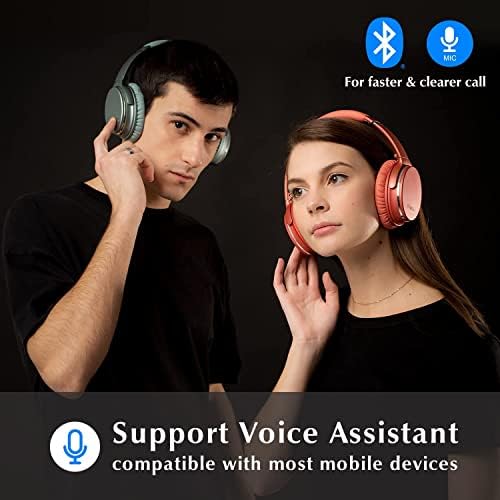 Srythm NC35 Слушалки За Поништување На Бучава Безжичен Bluetooth 5.3 Пакет со Пакет од 4 Слушалки Замена, Аудио Кабел 3.5 мм /