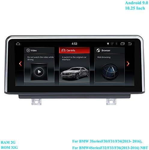 XISEDO Android 9.0 Автомобил Радио 10.25 Инчен Автомобил Стерео Авторадио 6-Јадро RAM МЕМОРИЈА 2G ROM 32G АВТОМОБИЛ GPS Навигација за Bmw 3