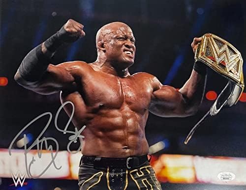 WWE Ексклузивно Боби Лешли потпиша автограмирана 11x14 Фото ЈСА автентична 3 - Автограмирани фотографии во борење