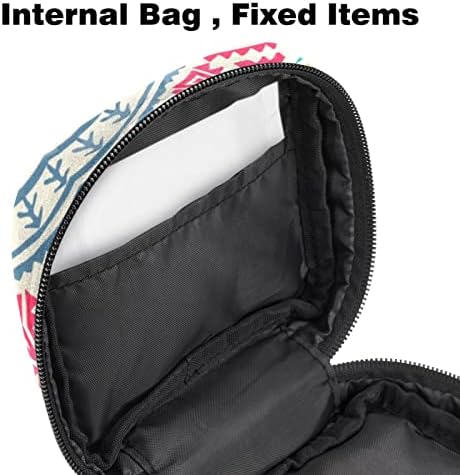 Санитарна торба за складирање на салфетка, менструална торба со торбички за гаќички за тампон, женски производ со патент за тинејџери за жени,