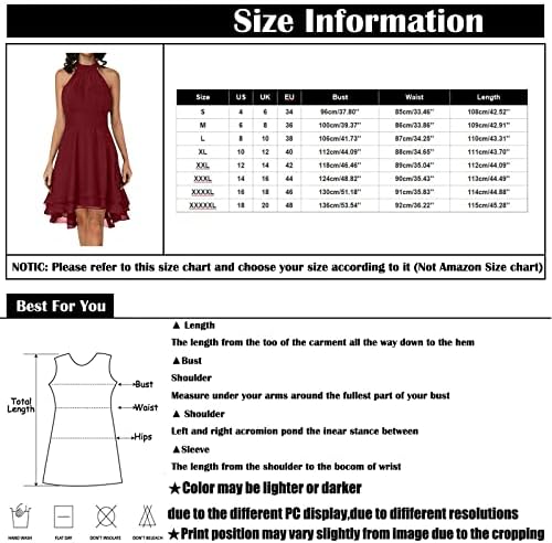 Летни фустани за жени во УКРЗАУ модни датираат случајни заложници на вратот без неправилни фустани со едно парче фустани