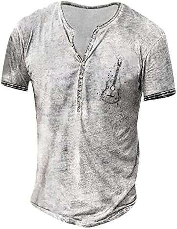 Xxbr летни ретро стари основни копчиња со мали печати маица со кратки ракави маица се потсмеваат на горните мажи