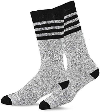Еко пријателски расположен со тешка тежина, памук, зимски термички чорапи за подигање, мулти пар за жени мажи