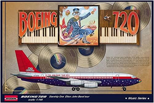 ローデン Roden RE14315 1/144 American Boeing 720 Starship One Rock Singer посвети авиопревозник пластичен модел