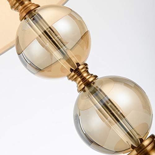 WSSBK Модерни едноставни модерни ламби за маса, кристална топка ламба за тело, модел со просторија дневна соба спална соба декоративни ламби