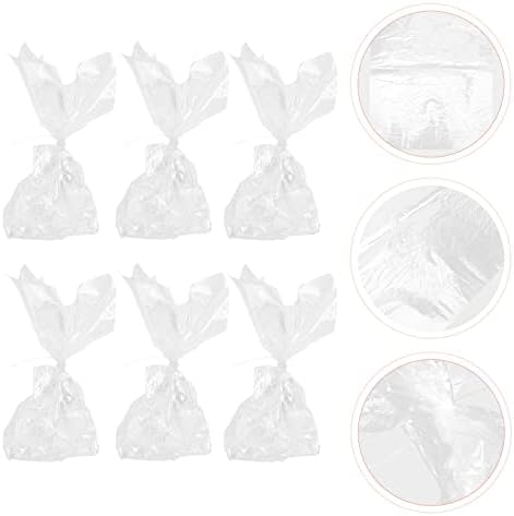 Jardwe карамел бонбони обвивки 10 парчиња чиста целофан завиткана виолончелофан третираат торби за целофан завиткување хартиени