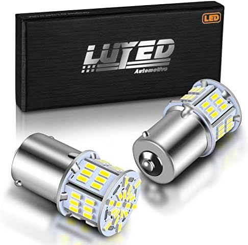 LUYED 2 x 650 LUMENS 12V-24V 1156 1141 1003 3014 54-EX чипови LED сијалица што се користи за резервни копирање на обратни светла, светла