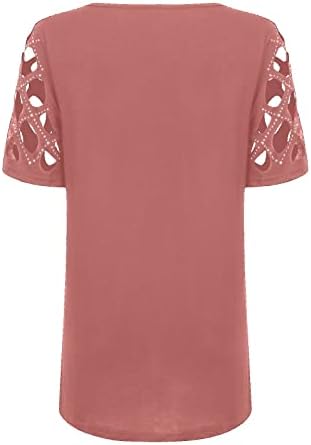 Плус врвови за големина за жени, гроздобер празник маица за жени без асиметрично пливање против блузи за печатење на вратот