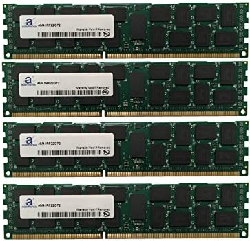 Надградба на меморијата на серверот Adamanta 64 GB за Dell PowerEdge R910 DDR3 1333MHz PC3-10600 ECC Регистриран 2RX4 CL9 1.35V