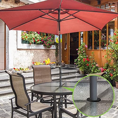 Outus Патио Табела чадор дупка за чадор чадор конус клин приклучок чадор стабилизатор ракав за 2 до 2,5 инчи дупка за внатрешен двор