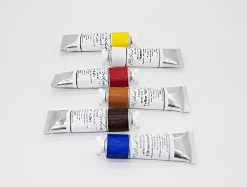 Уметникот на Мајкл Хардинг Оли Бои, воведен сет на маслени бои, шест цевки од 40мл, 00640